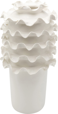 Kare - Vase Viento White 39cm