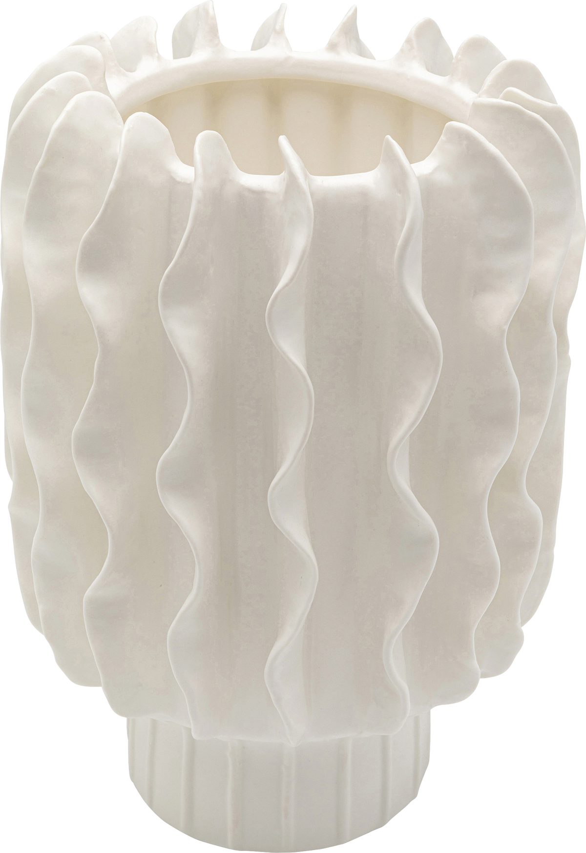 Kare - Vase Viento White 26cm