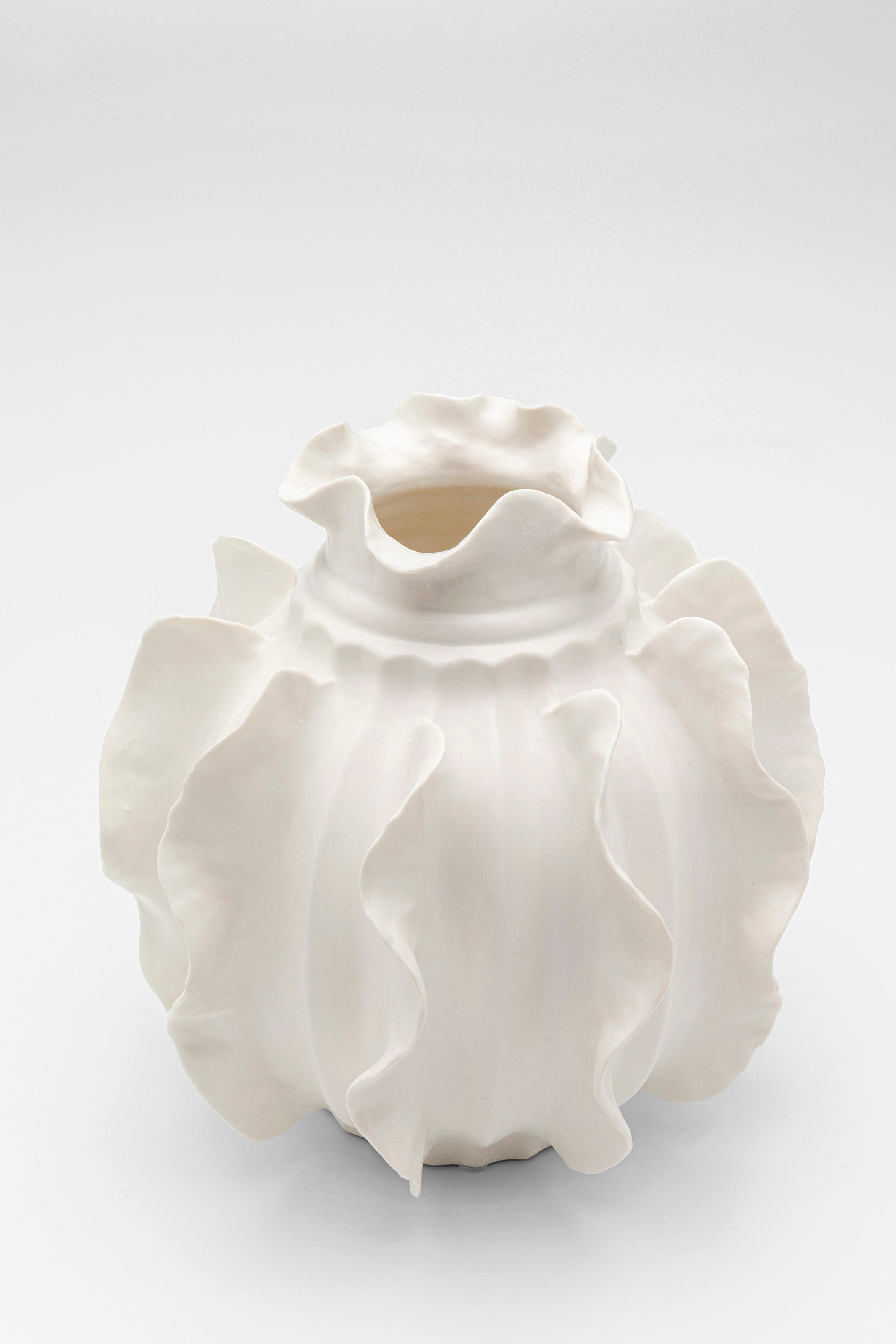 Kare - Vase Viento White 23cm