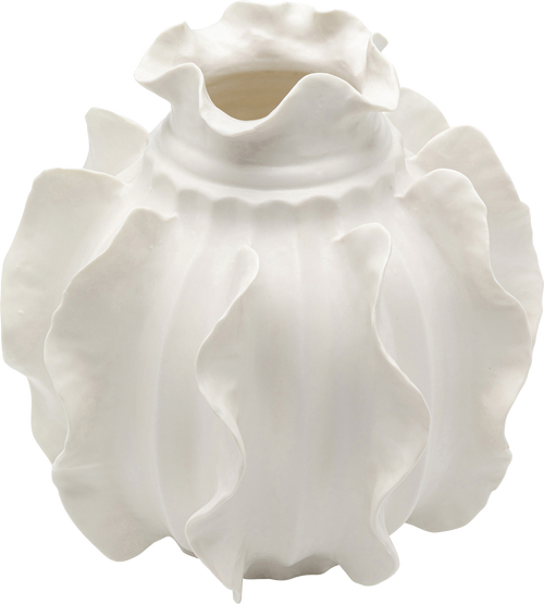 Kare - Vase Viento White 23cm
