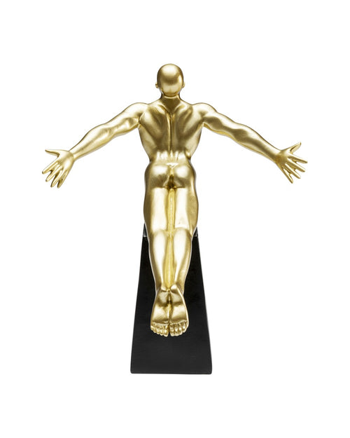Kare - Deco Figurine Jumper Gold 37cm