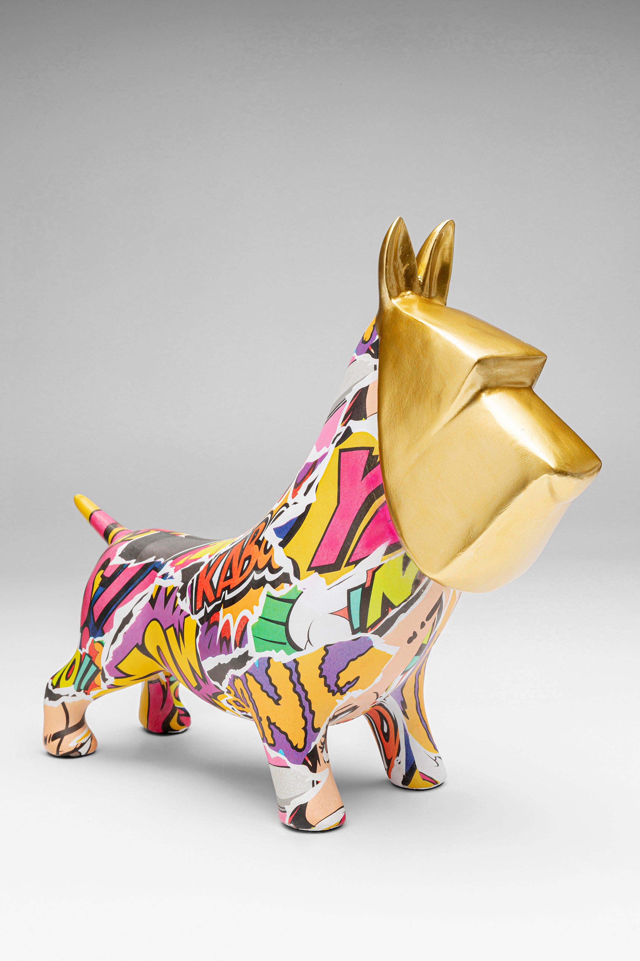 Kare - Deco Figurine Graffiti Pixel Dog 35cm