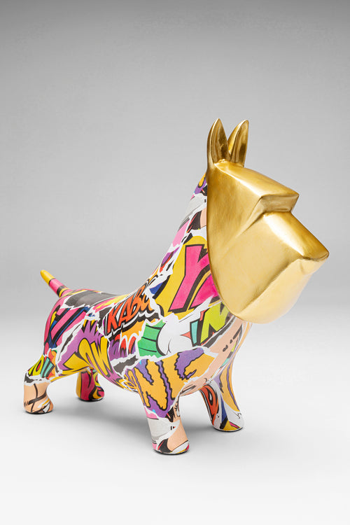 Kare - Deco Figurine Graffiti Pixel Dog 35cm