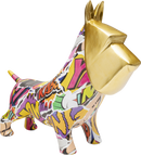 Kare - Deco Figurine Graffiti Pixel Dog 35cm