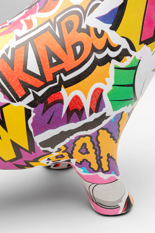 Kare - Deco Figurine Graffiti Pixel Dog 35cm