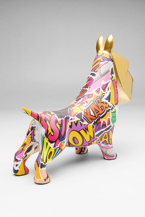 Kare - Deco Figurine Graffiti Pixel Dog 35cm