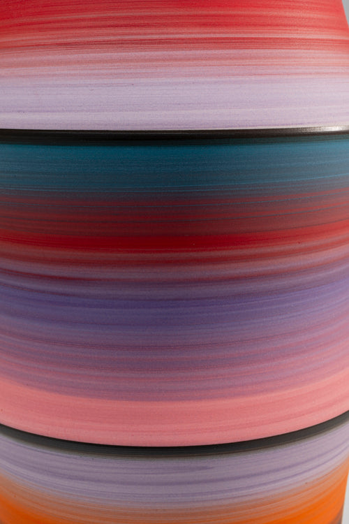 Kare - Vase Rainbow 35cm