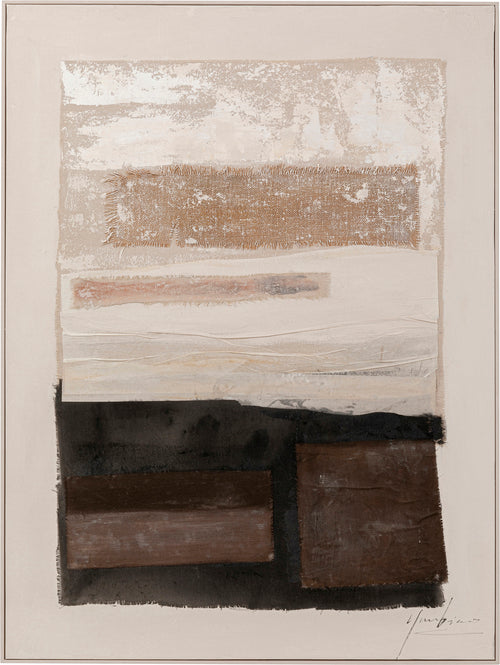 Kare - Framed Picture Lontano Brown 90x120cm