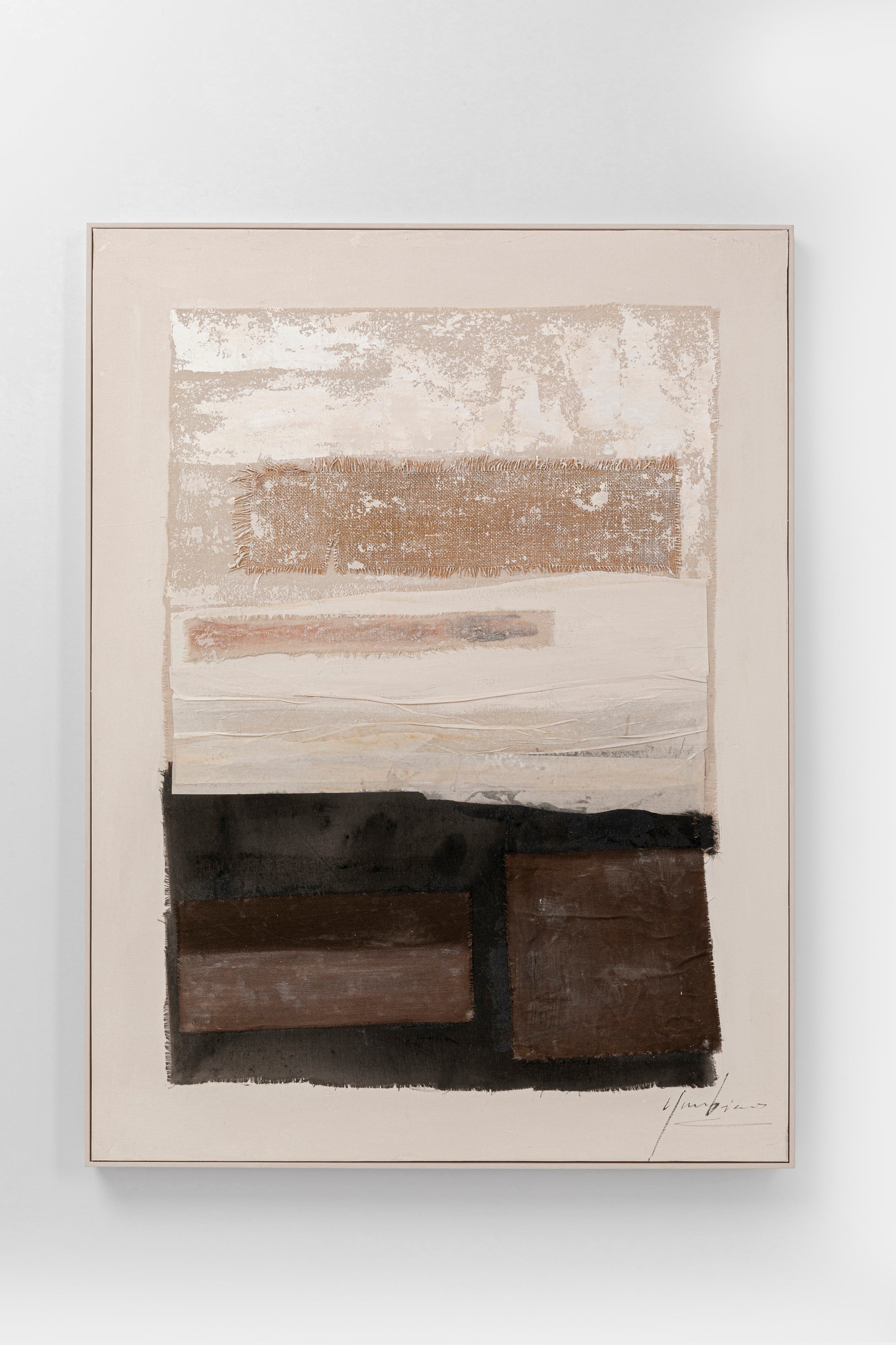 Kare - Framed Picture Lontano Brown 90x120cm
