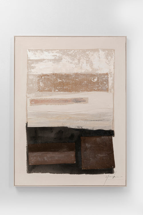 Kare - Framed Picture Lontano Brown 90x120cm