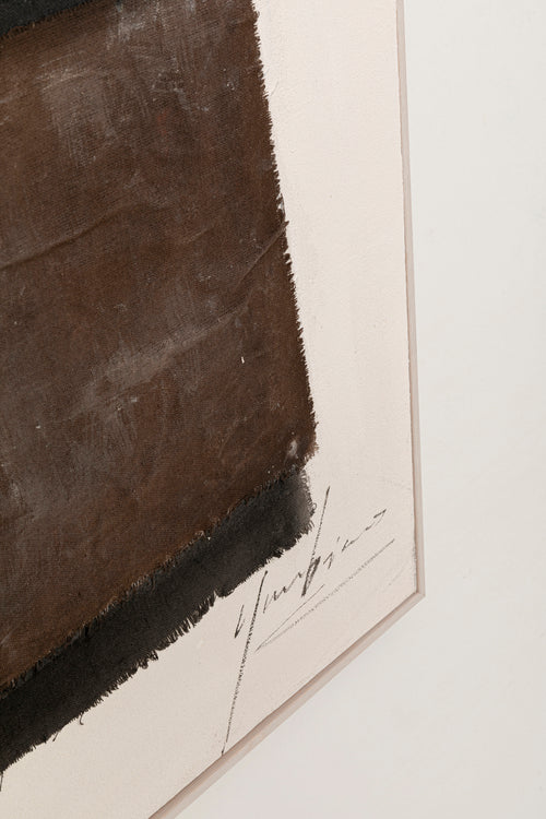Kare - Framed Picture Lontano Brown 90x120cm