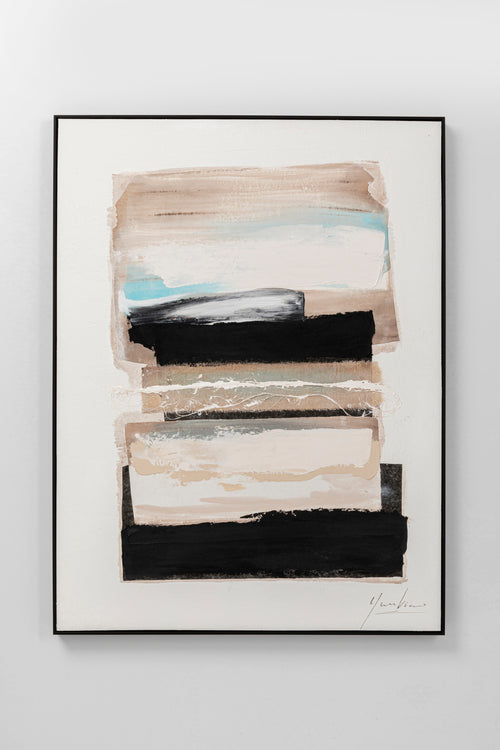 Kare - Framed Picture Lontano Beige 90x120cm