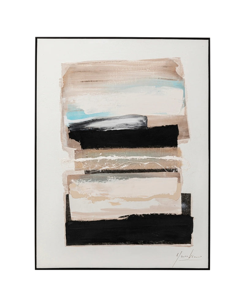 Kare - Framed Picture Lontano Beige 90x120cm
