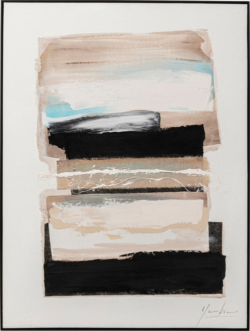 Kare - Framed Picture Lontano Beige 90x120cm