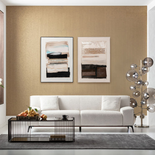 Kare - Framed Picture Lontano Beige 90x120cm