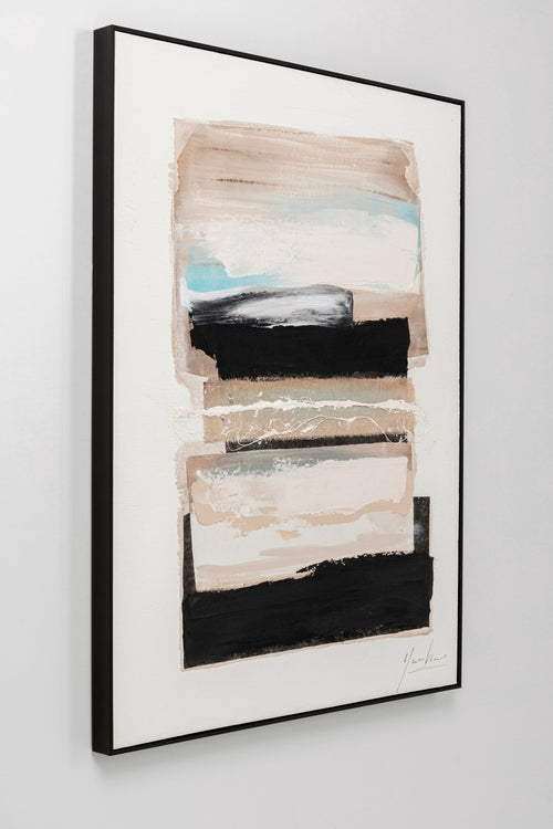 Kare - Framed Picture Lontano Beige 90x120cm