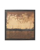 Kare - Framed Picture Silence Brown 120x120cm