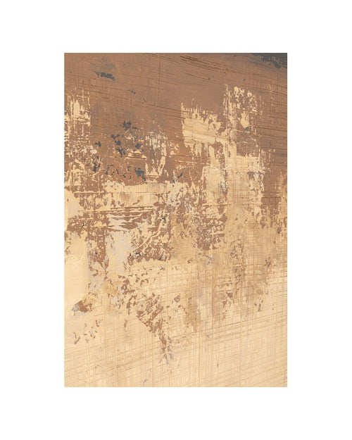 Kare - Framed Picture Silence Brown 120x120cm