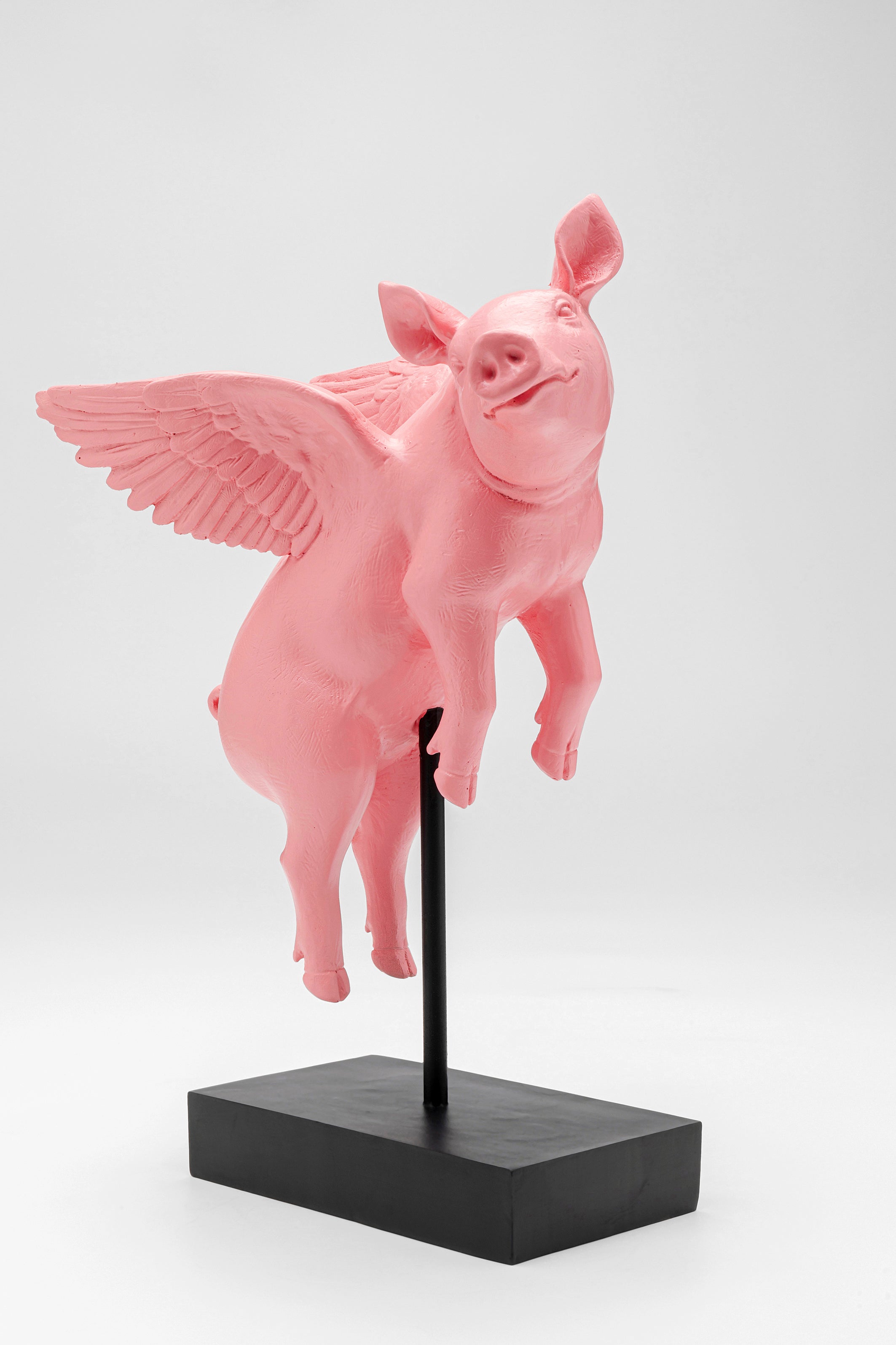 Kare - Deco Figurine Flying Pig 29cm