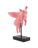 Kare - Deco Figurine Flying Pig 29cm