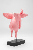 Kare - Deco Figurine Flying Pig 29cm