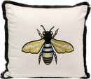 Kare - Cushion Bee White 45x45cm