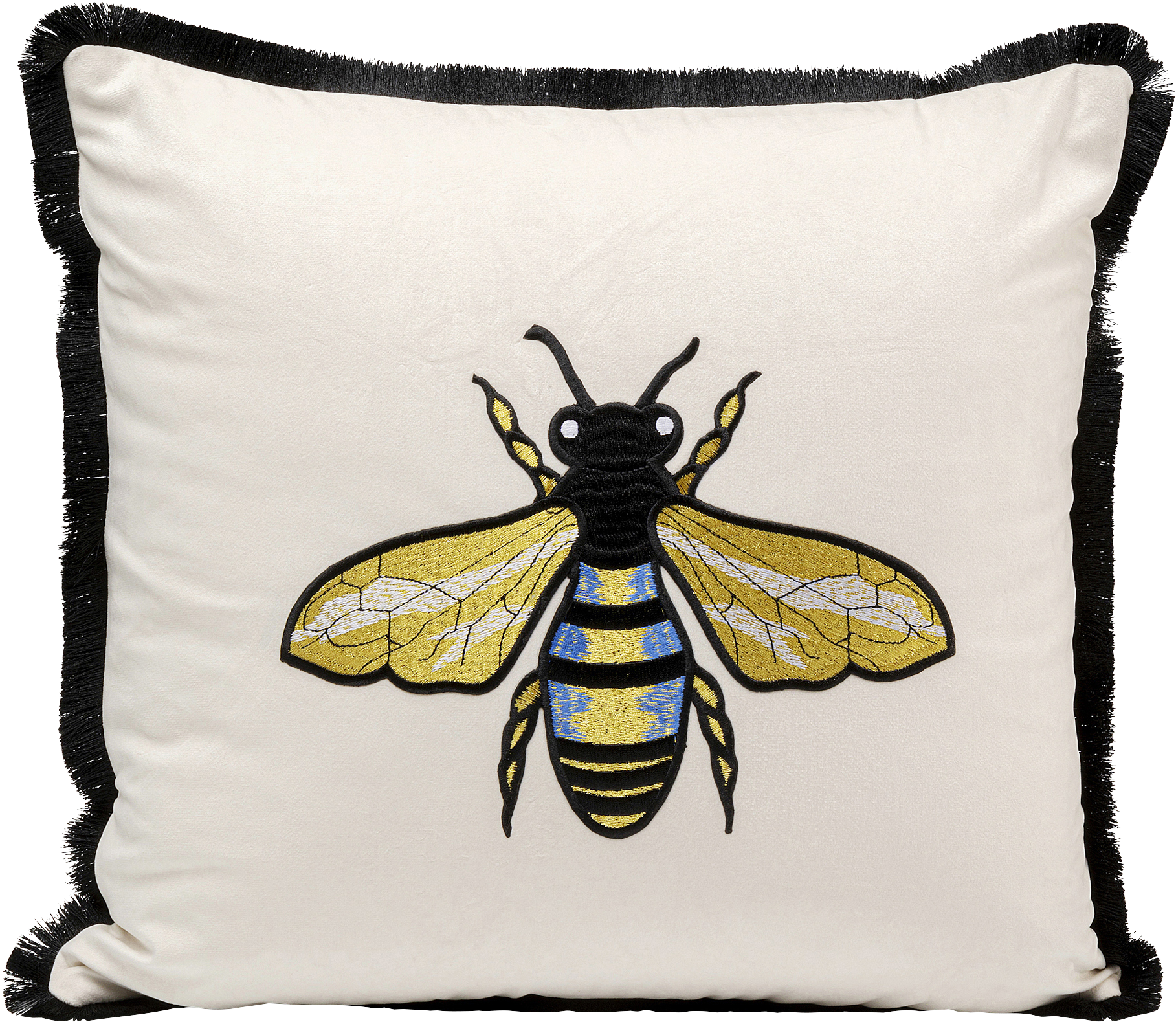 Kare - Cushion Bee White 45x45cm