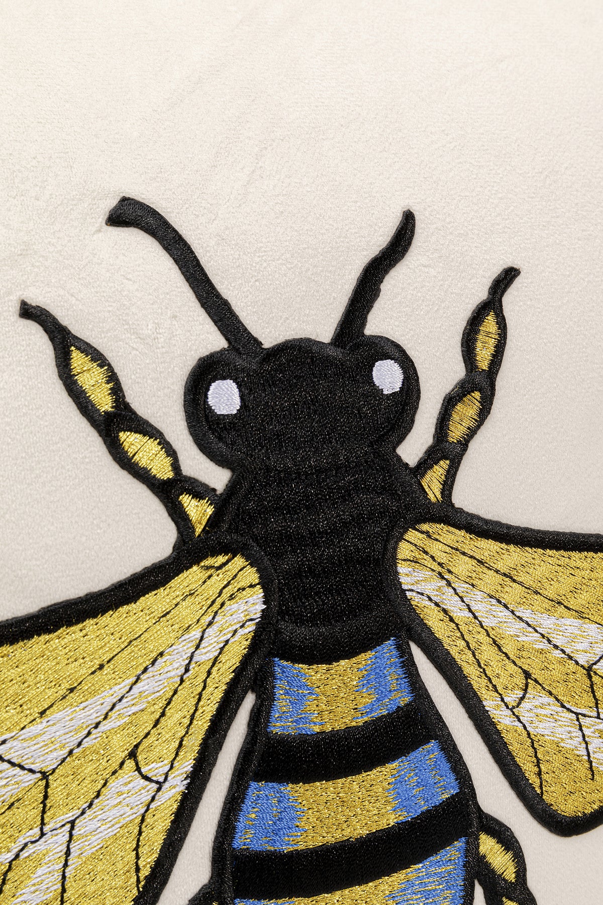 Kare - Cushion Bee White 45x45cm