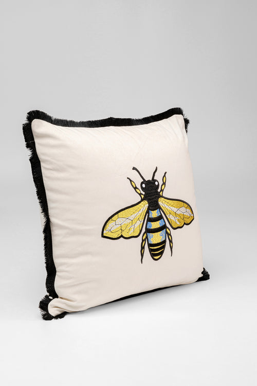 Kare - Cushion Bee White 45x45cm