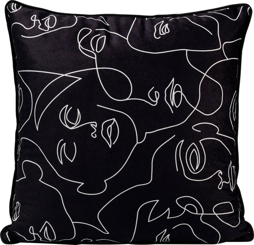 Kare - Cushion Faces 45x45cm