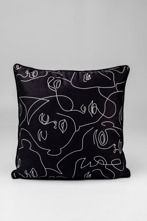 Kare - Cushion Faces 45x45cm
