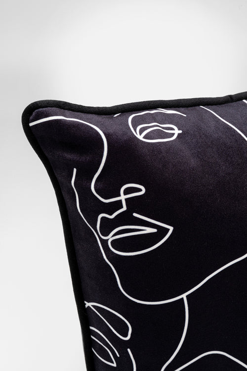 Kare - Cushion Faces 45x45cm