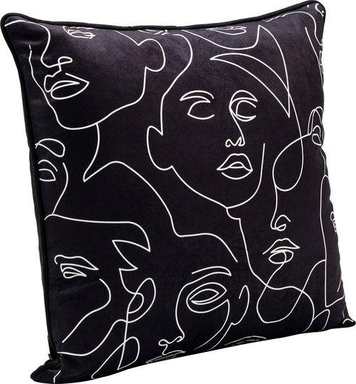 Kare - Cushion Faces 45x45cm