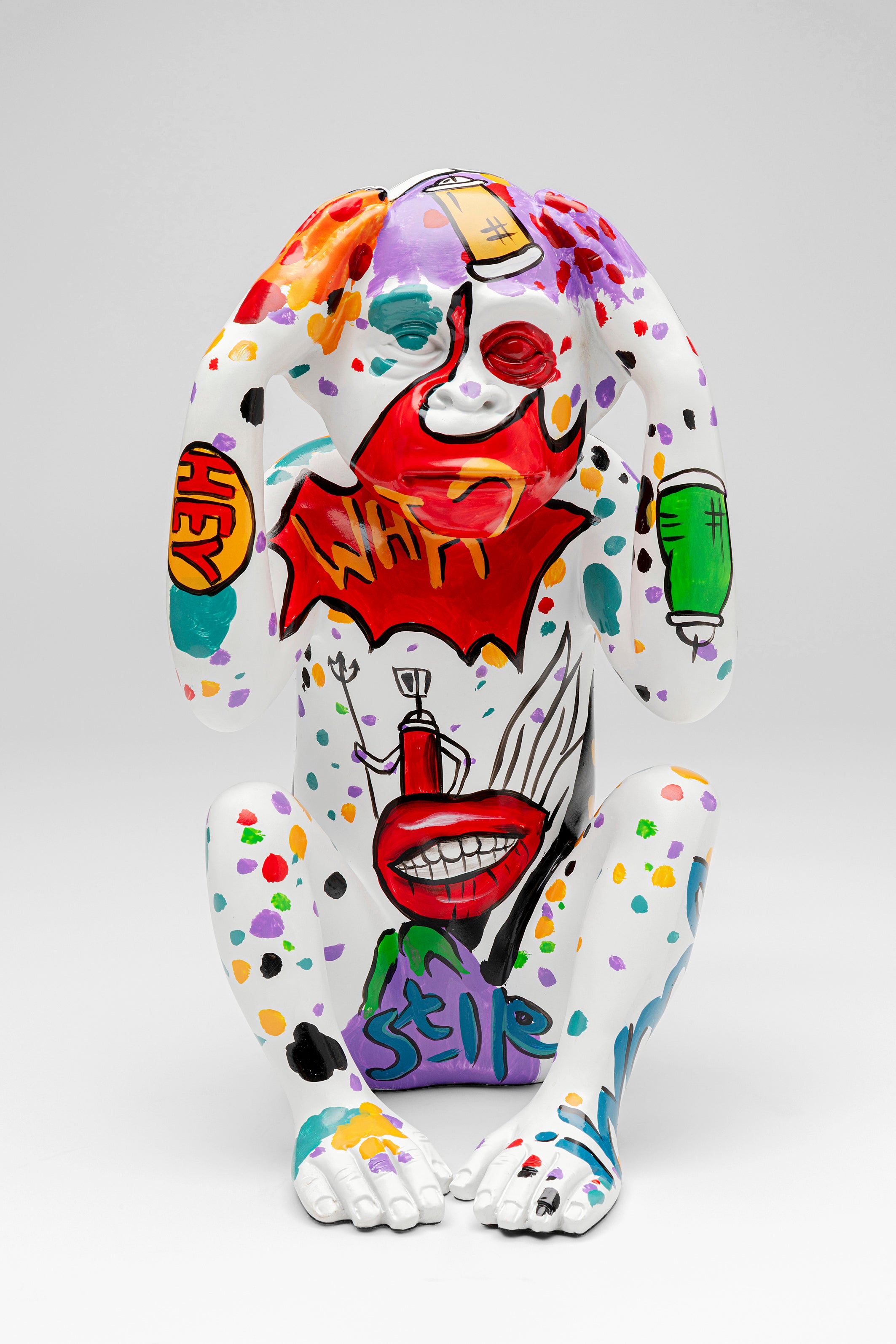 Kare - Deco Figurine Graffiti Monkey 40cm