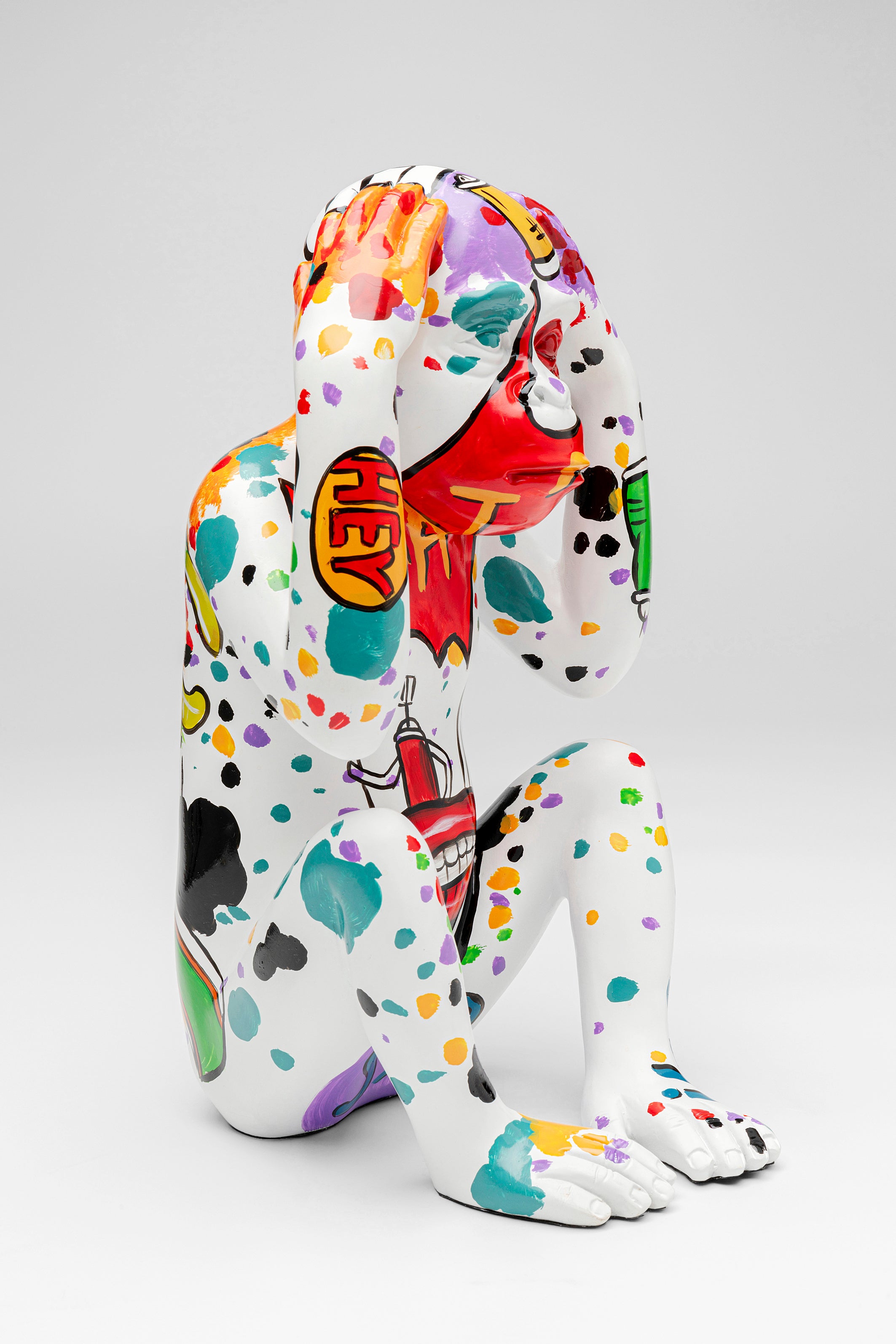 Kare - Deco Figurine Graffiti Monkey 40cm