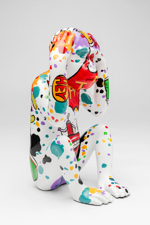 Kare - Deco Figurine Graffiti Monkey 40cm