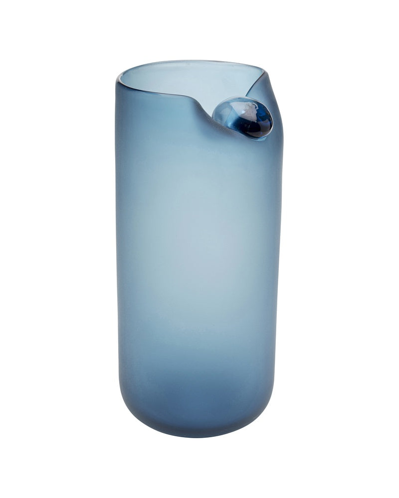 Kare - Vase Buckle Blue 33cm