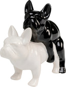 Kare - Deco Figurine Love Dogs Black