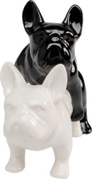Kare - Deco Figurine Love Dogs Black