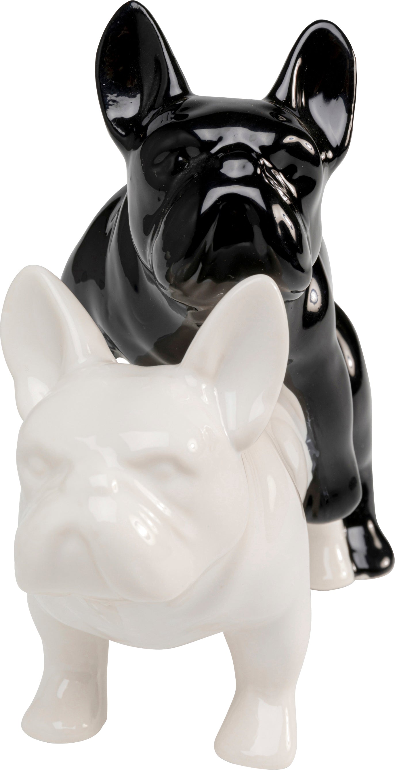 Kare - Deco Figurine Love Dogs Black
