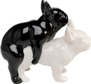 Kare - Deco Figurine Love Dogs Black