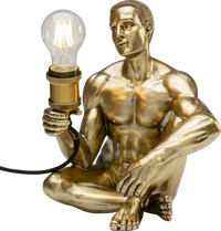 Kare - Table Lamp Nude Man Sit 32cm