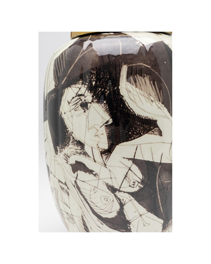 Kare - Deco Jar La Spezia Ø30cm