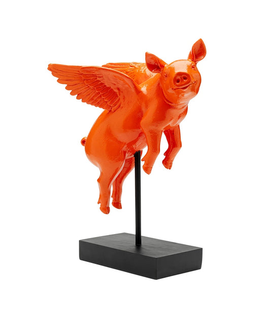 Kare - Deco Figurine Flying Pig 29cm