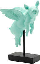 Kare - Deco Figurine Flying Pig 29cm