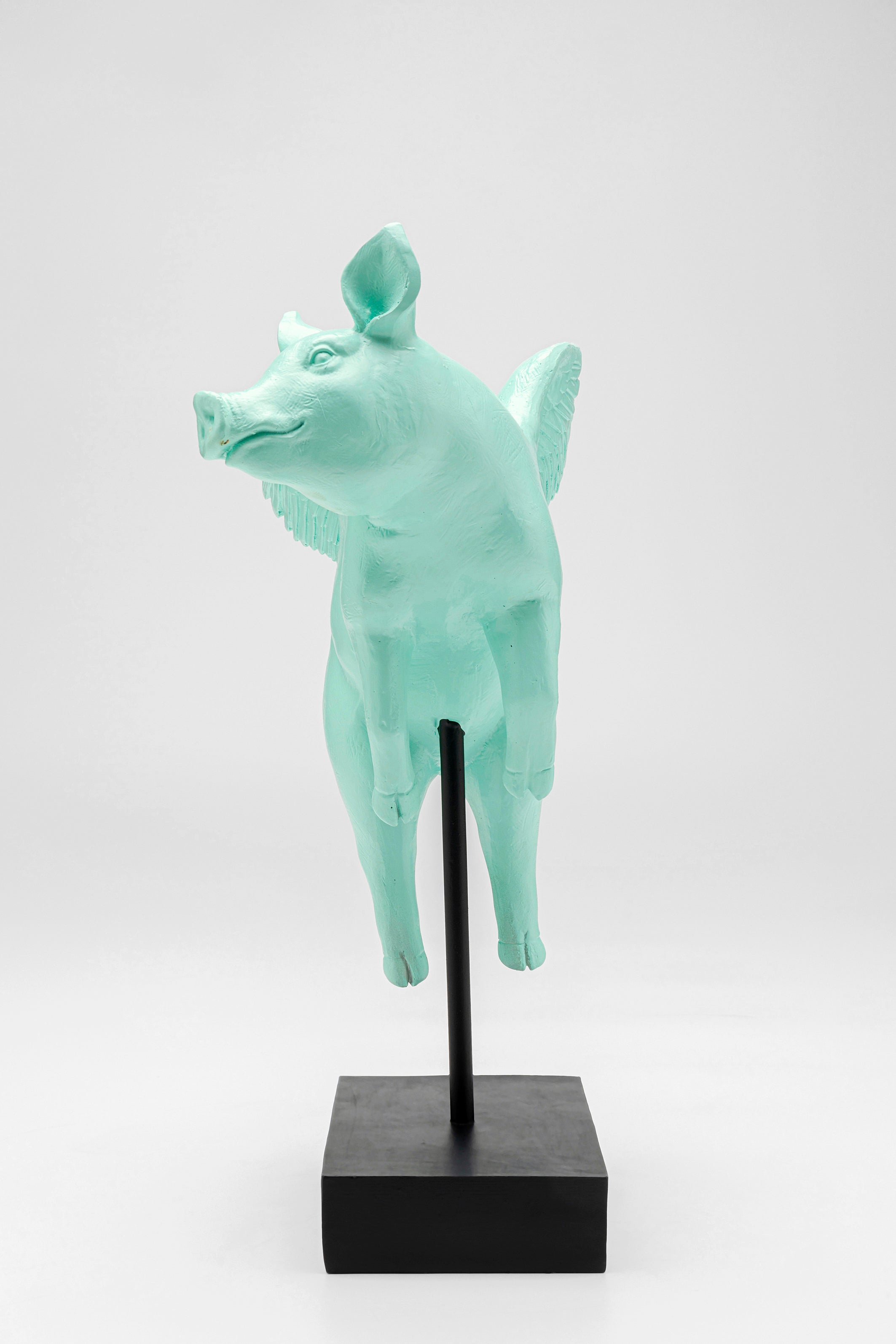 Kare - Deco Figurine Flying Pig 29cm