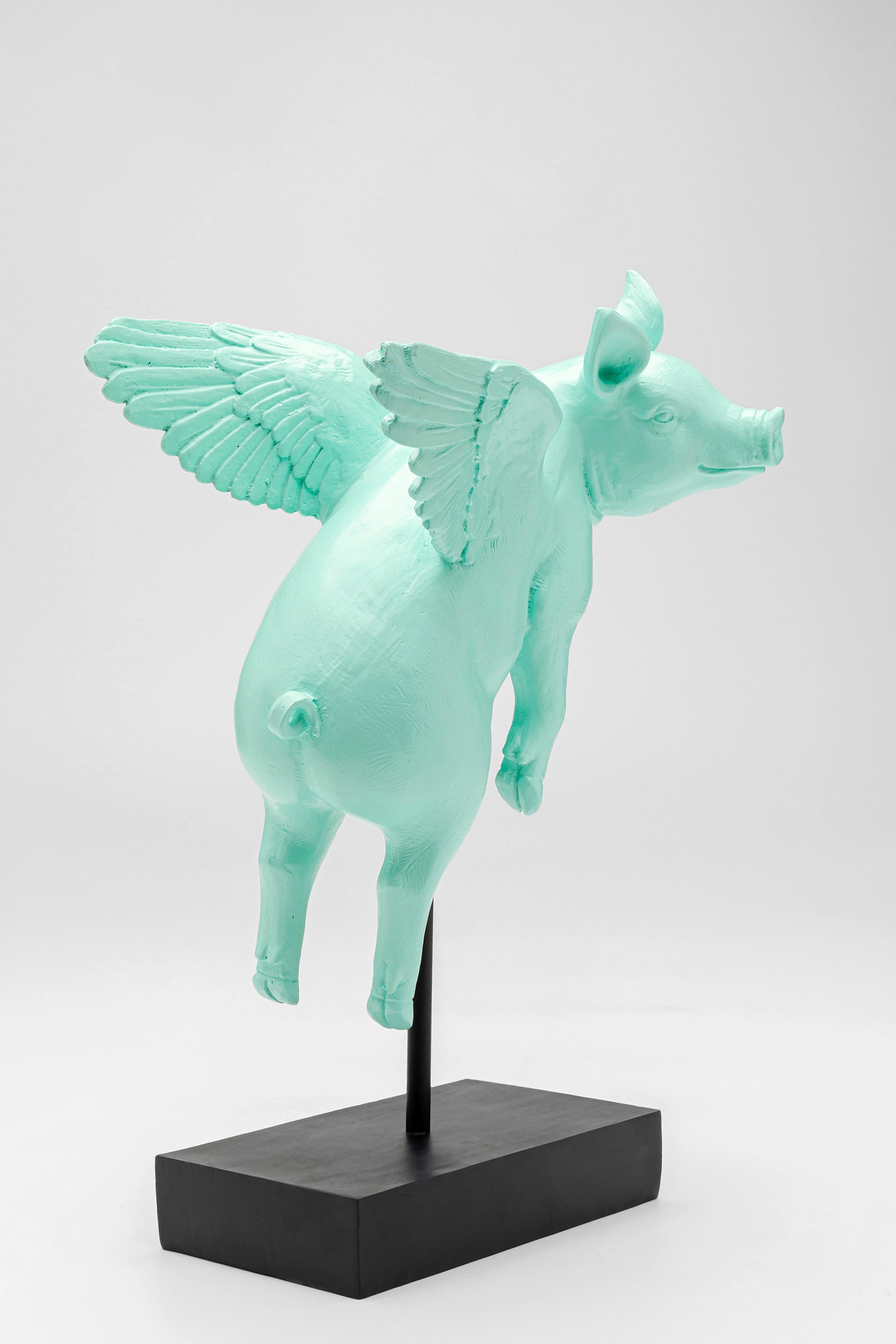 Kare - Deco Figurine Flying Pig 29cm