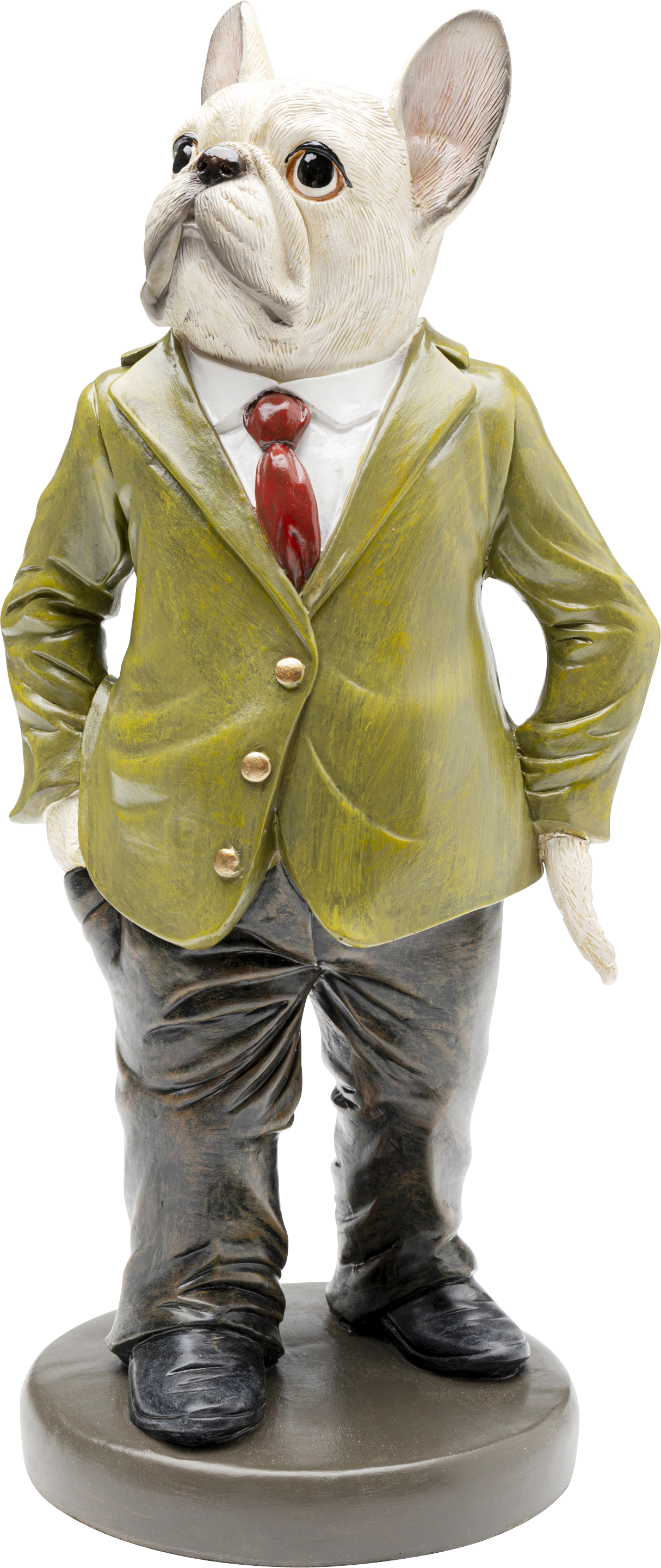 Kare - Deco Figurine Gentleman Dog 35cm
