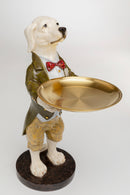 Kare - Deco Figurine Gentleman Dog Tray 43cm