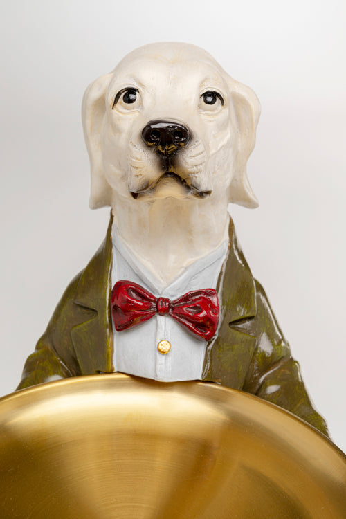 Kare - Deco Figurine Gentleman Dog Tray 43cm